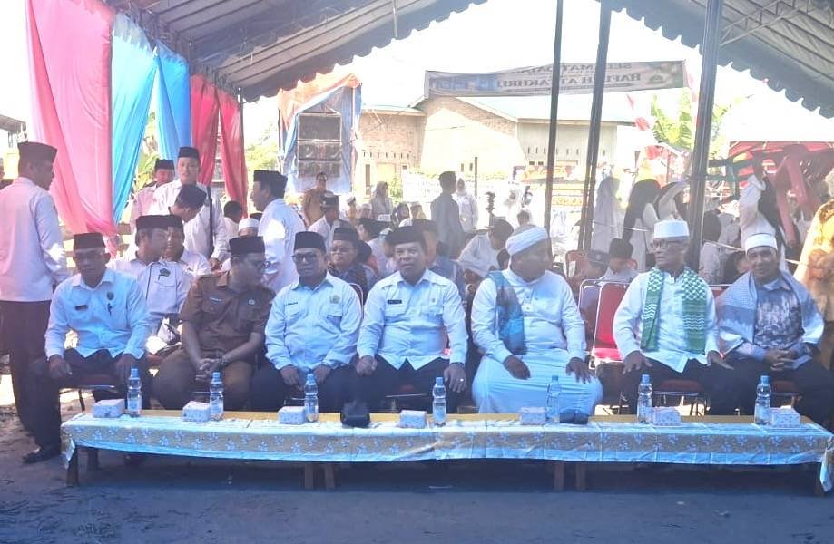 Dukung Pendidikan Keagamaan, Kepala KUA Sei Kepayang Hadiri Wisuda PP. Syekh Abu Shoghir