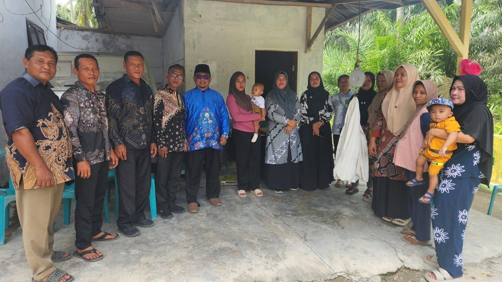Kepala KUA Sei Kepayang Ikuti Sosialisasi Pencegahan Stunting di Posyandu Desa Bangun Baru