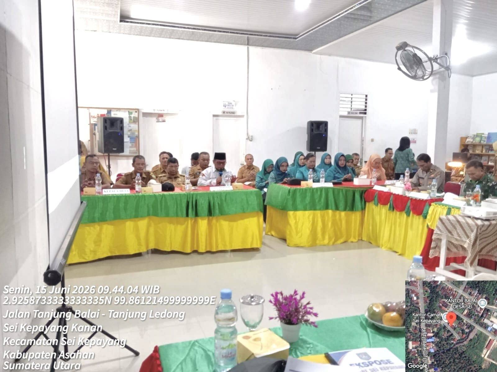 Kepala KUA Sei Kepayang Pimpin Doa pada Acara Penilaian Kecamatan Terbaik Kabupaten Asahan Tahun 2026