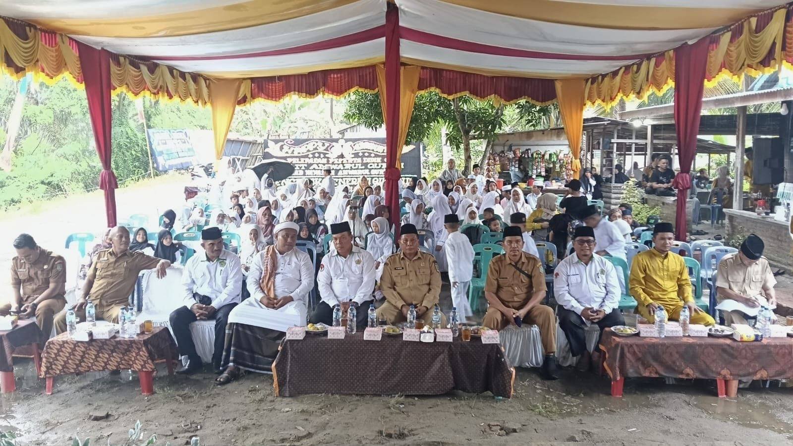 Kepala KUA Sei Kepayang Dampingi Kakan Kemenag Asahan Hadiri Milad ke-III dan Pelepasan Siswa Yayasan Anwarul Qur'an