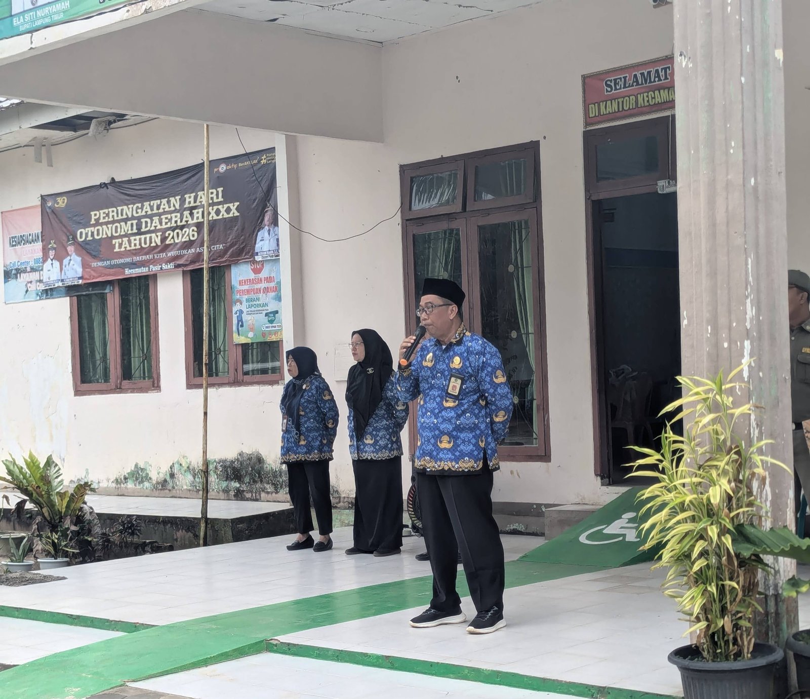 Pimpin Apel KORPRI, Kepala KUA Pasir Sakti Ajak ASN Hidupkan Semangat *Khoirunnas Anfauhum Linnas