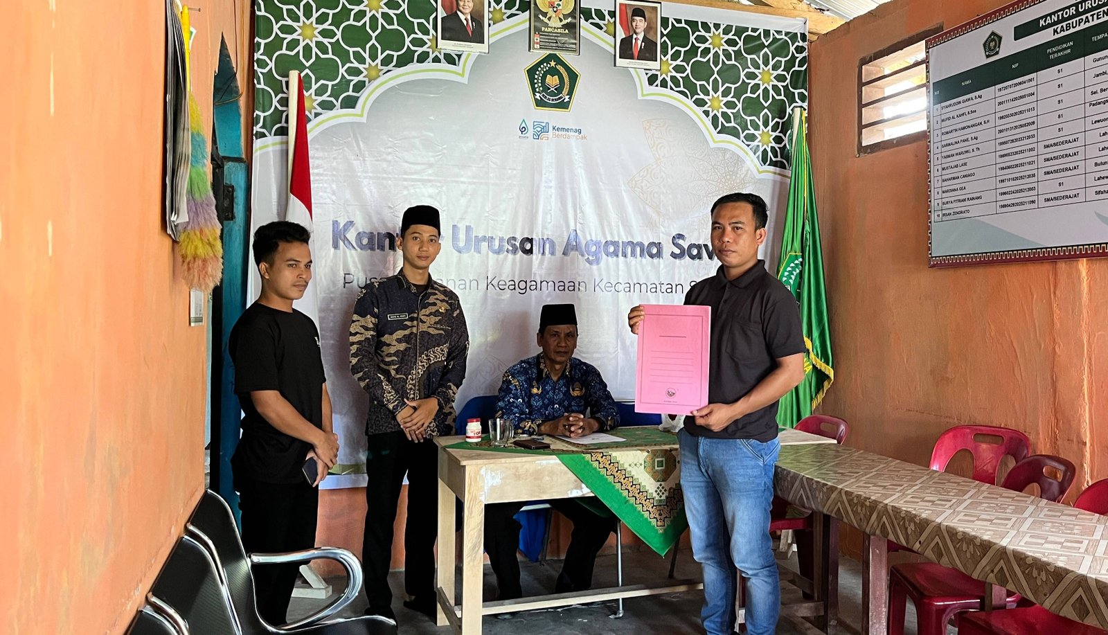 KUA Sawo Laksanakan Ikrar Taukil Wali, Pastikan Akad Berjalan dan Tertib