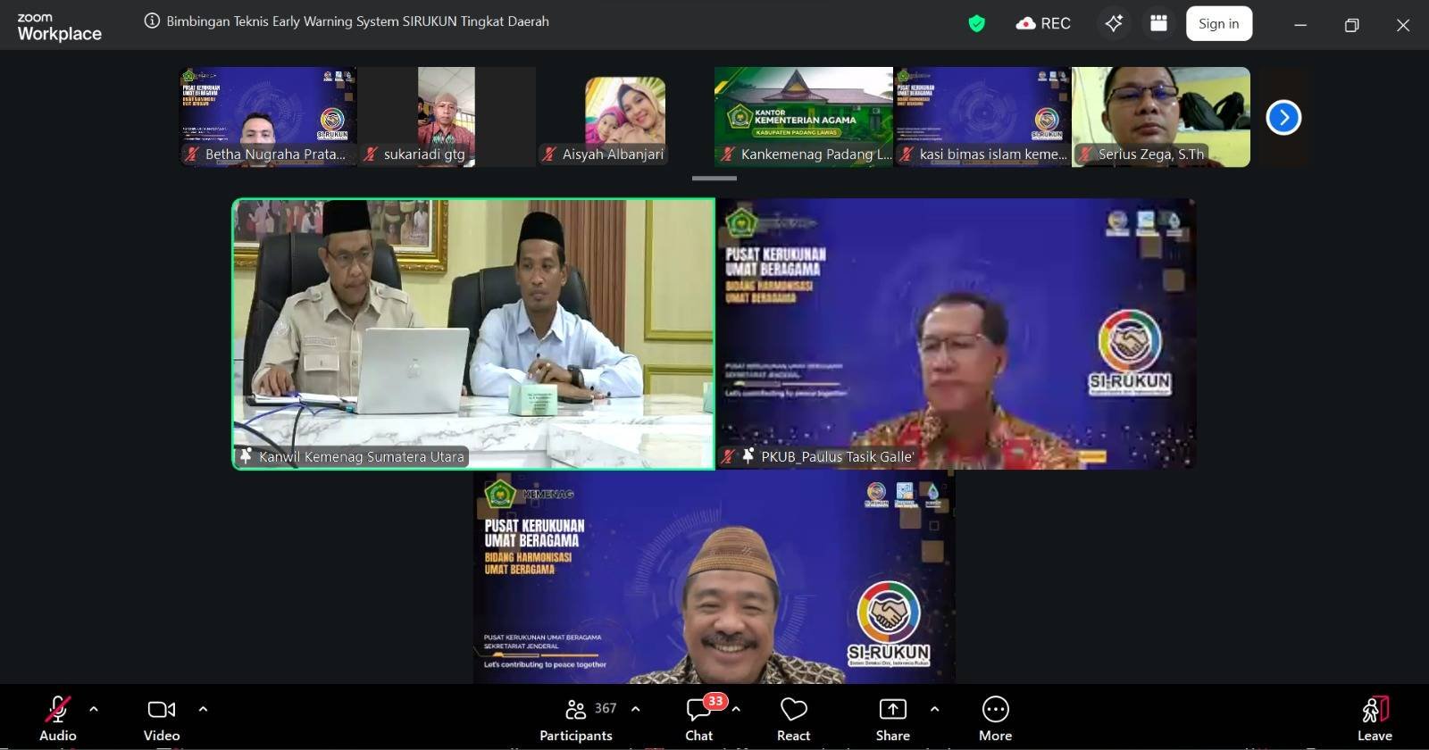 Melalui SIRUKUN, KUA Tuhemberua Perkuat Peran Menjaga Harmoni Umat Beragama