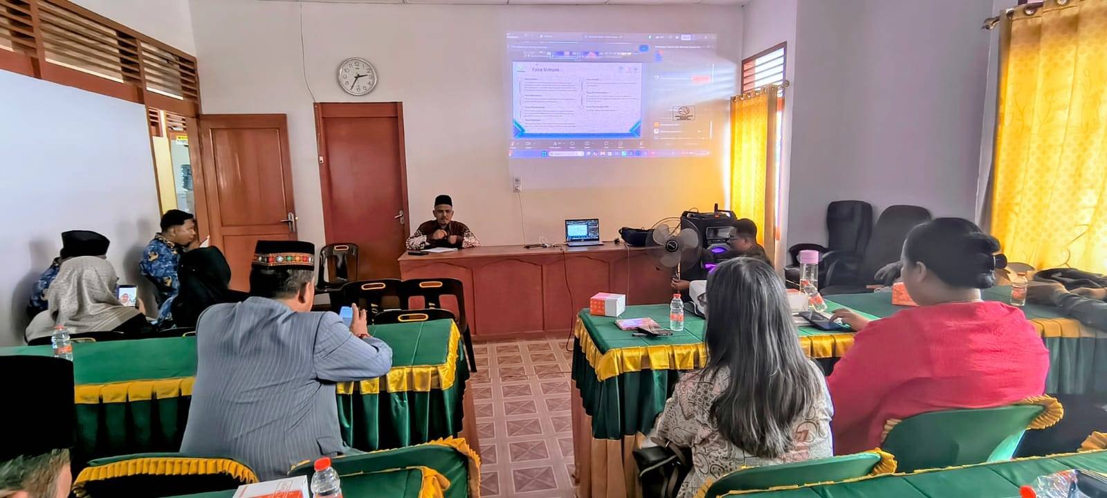 Perkuat Kerukunan Umat, Kepala KUA Tigabinanga Hadiri Bimtek EWS Rukun Secara Daring 
