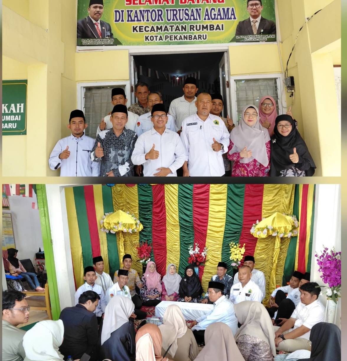 KUA Kecamatan Rumbai Gelar Bimbingan Perkawinan bagi Calon Pengantin, Kolaborasi Bersama Akademisi sebagai Narasumber
