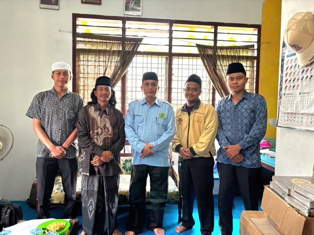Ka. KUA Sei Bingai Terima Audiensi Dai BAZNAS Kabupaten Langkat, Dalam Program Study Work Camp (SWC)