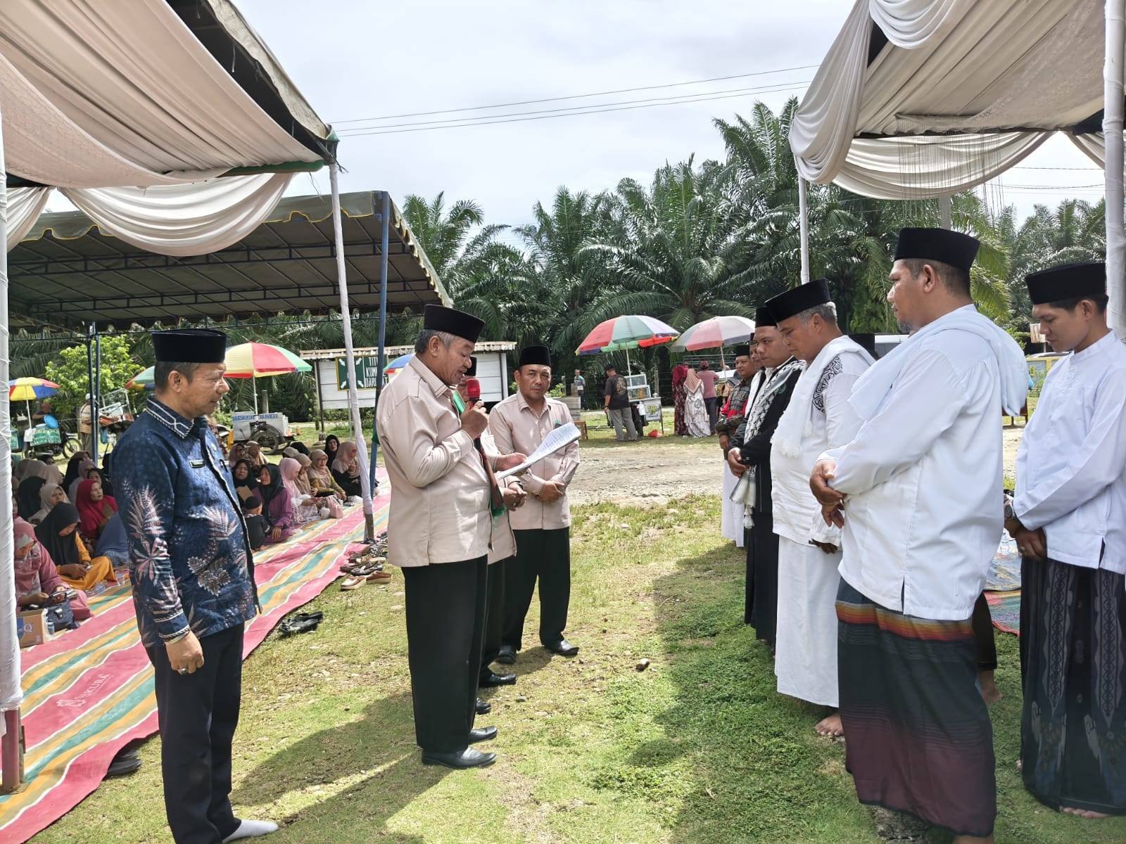 Kepala KUA Salapian dukung kegiatan Pembinaan dan Pelantikan MUI Kecamatan Salapian 