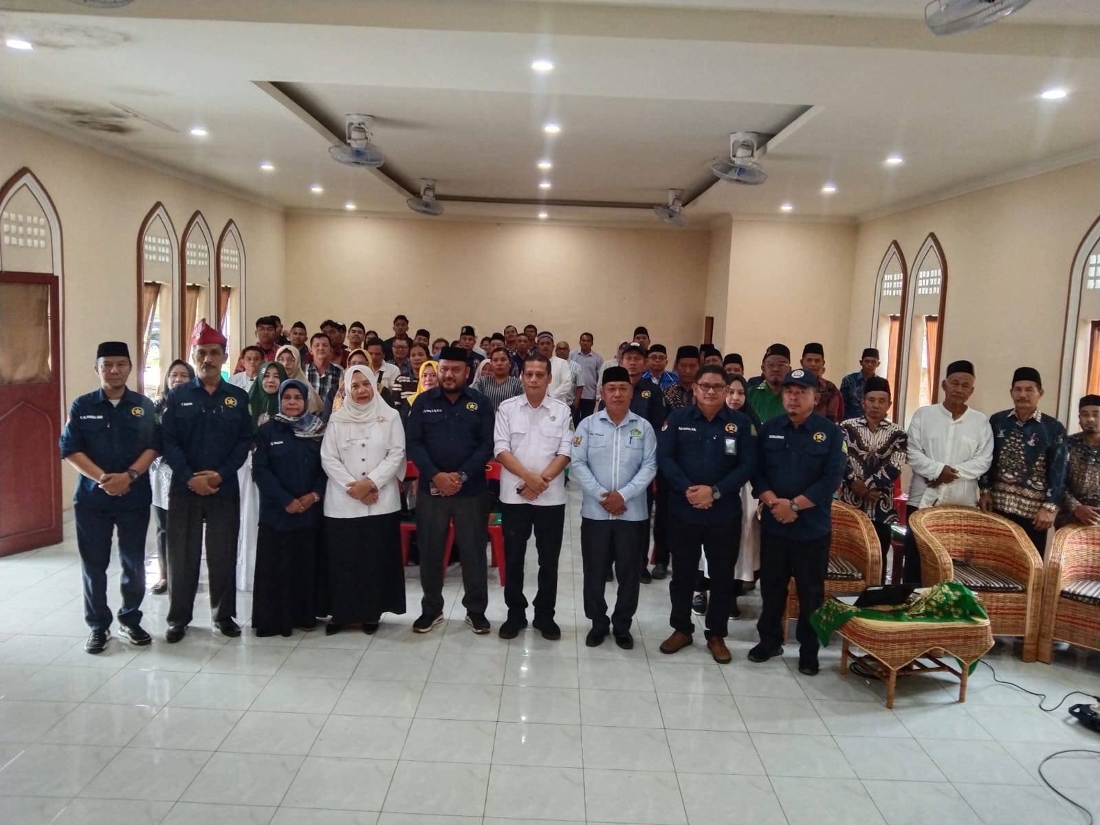 Kepala KUA Salapian Narasumber Penguatan Moderasi Beragama serta Implementasi PBM Nomor 9 dan 8 Tahun 2006 
