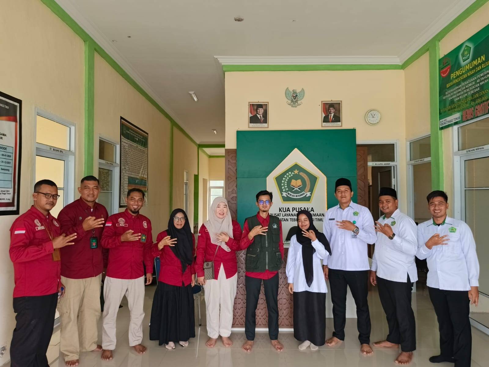 Sinergi PA Selatpanjang dan KUA Tebing Tinggi Timur, Program MELEKAT Layani Isbat Nikah