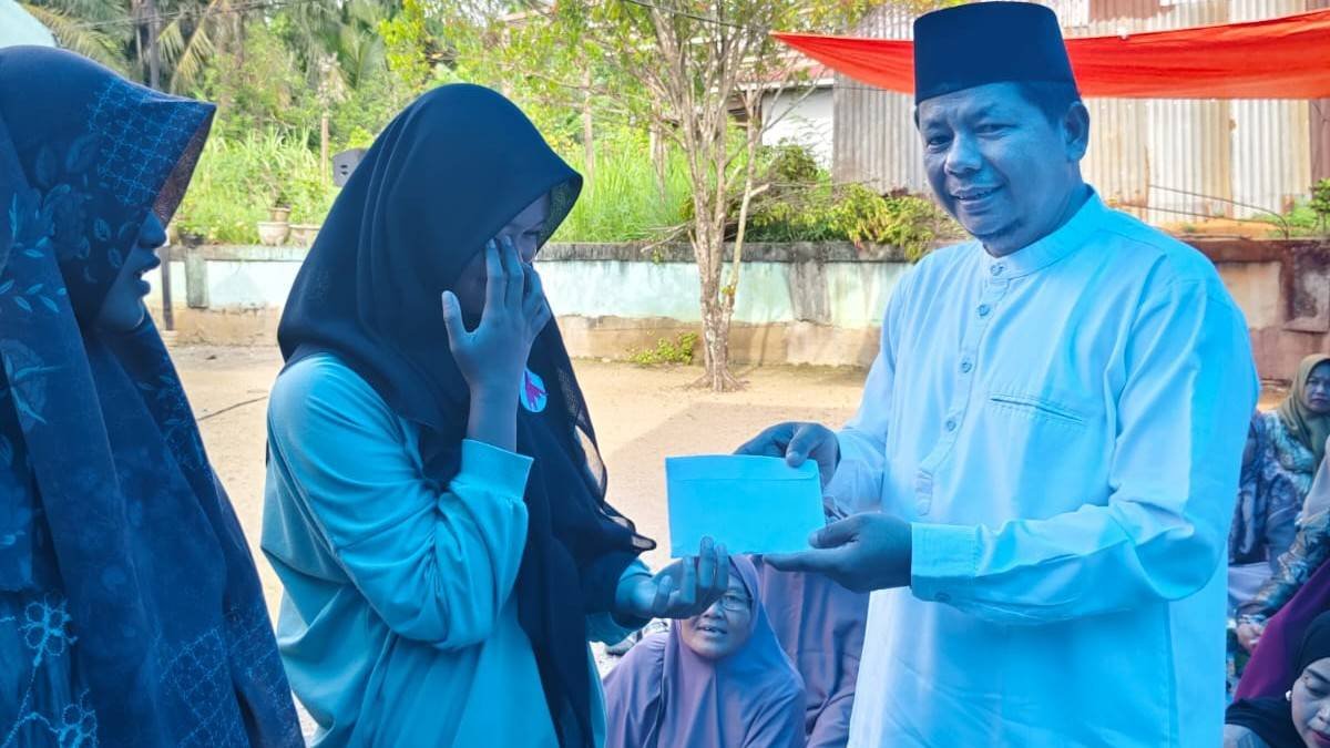 Kepala KUA Tapung Hulu Pimpin Penggalangan Dana Masjid Terkumpul Rp16,5 Juta