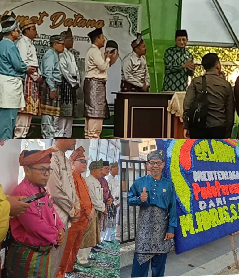 Ka. KUA/ Penghulu Kota Pekanbaru Yang Tidak Bertugas Hadiri Acara Peresmian Masjid Amal Ikhlas Oleh Menteri Agama