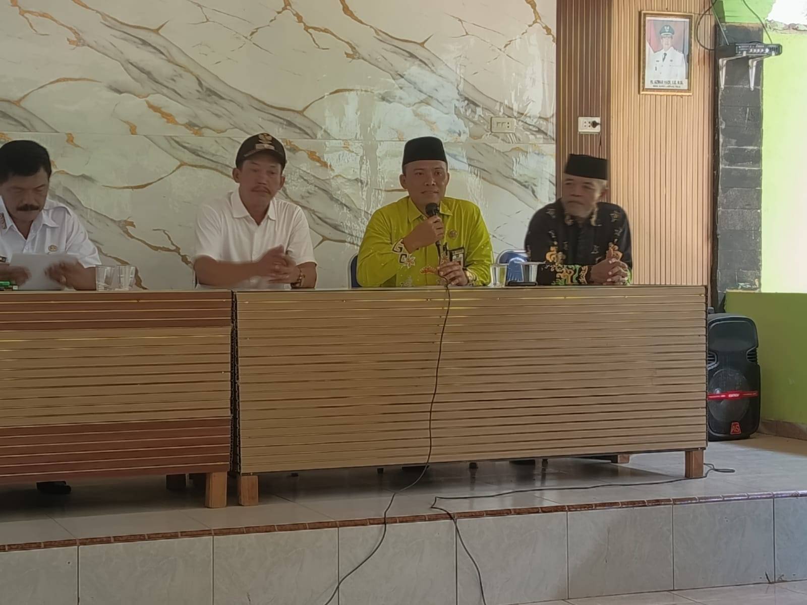 Kepala KUA Melinting Hadiri Rapat Pembentukan Panitia HUT Ke-81 RI
