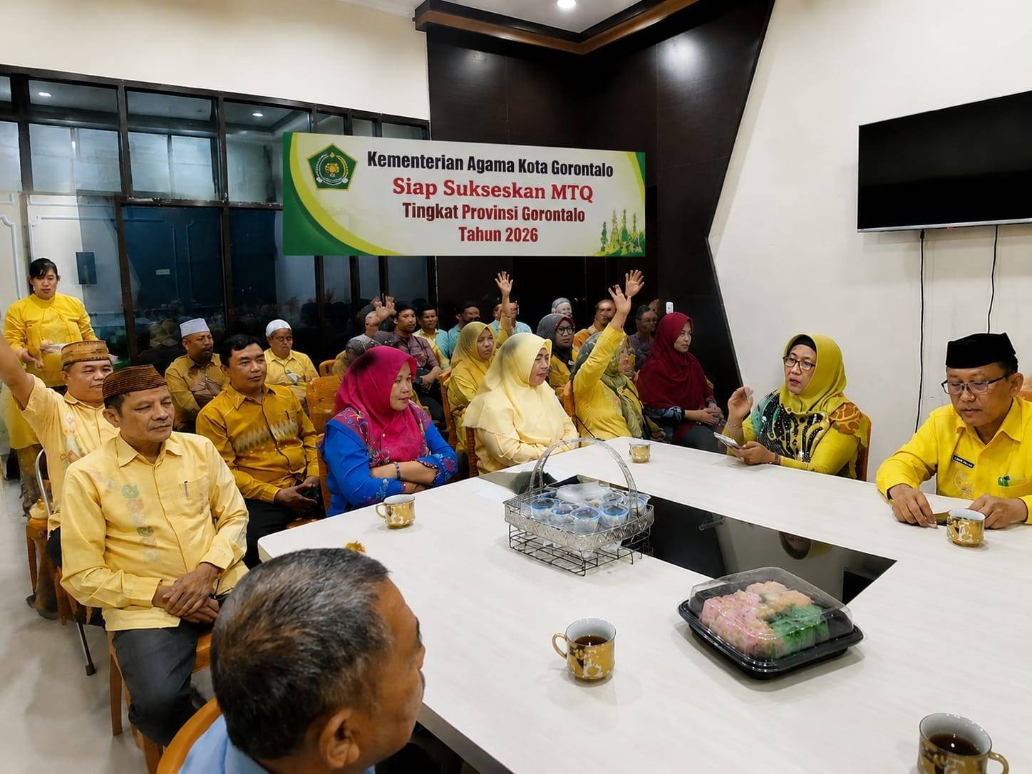 Sukseskan Event MTQ Provinsi 2026, Kepala Kua Kota Tengah Hadiri Rapat Persiapan
