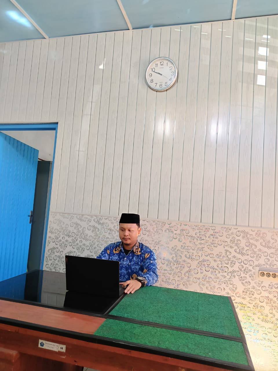 Penghulu KUA Hiliduho Ikuti Rapat Koordinasi Persiapan Gerakan Nasional Indonesia Berkiblat