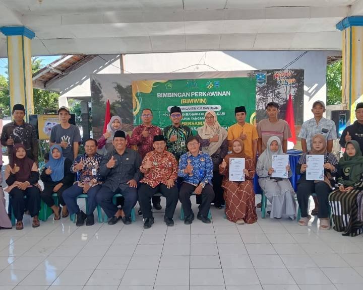 KUA Bantaran Gelar Bimbingan Perkawinan Lintas Sektor, Bekali 26 Pasang Catin Menuju Keluarga Bahagia