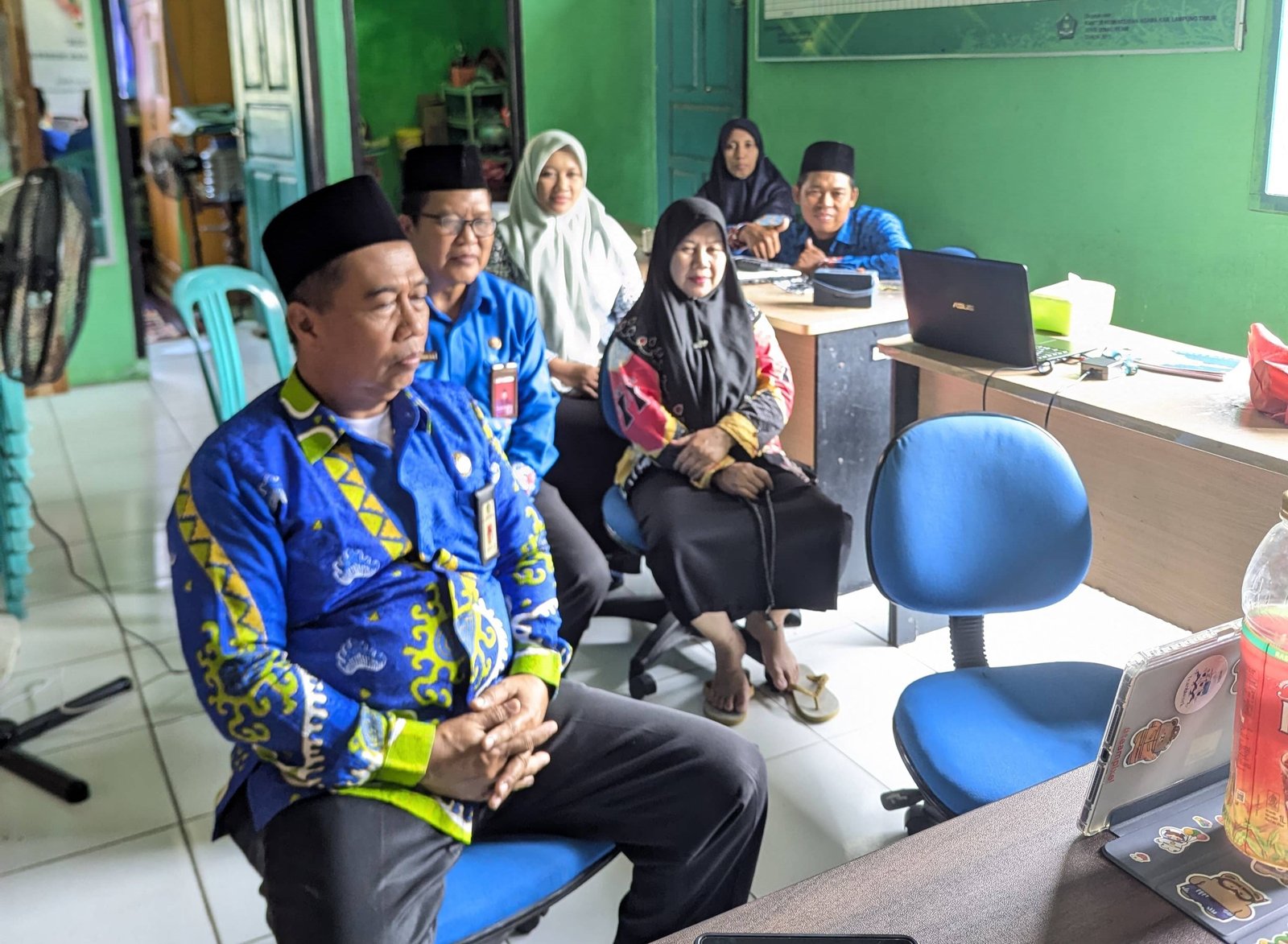 KUA Pasir Sakti Ikuti Bimtek Indonesia Berkiblat: Menyambut Gerakan Nasional 1.448K Rashdul Kiblat