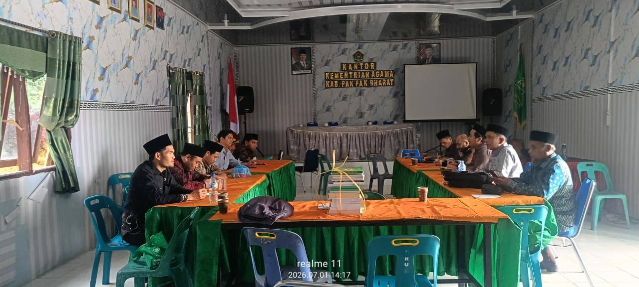 APRI Pakpak Bharat Rapat Finalisasi Delegasi Peserta Lomba Khutbah Nikah Penghulu PW APRI Sumut 2026