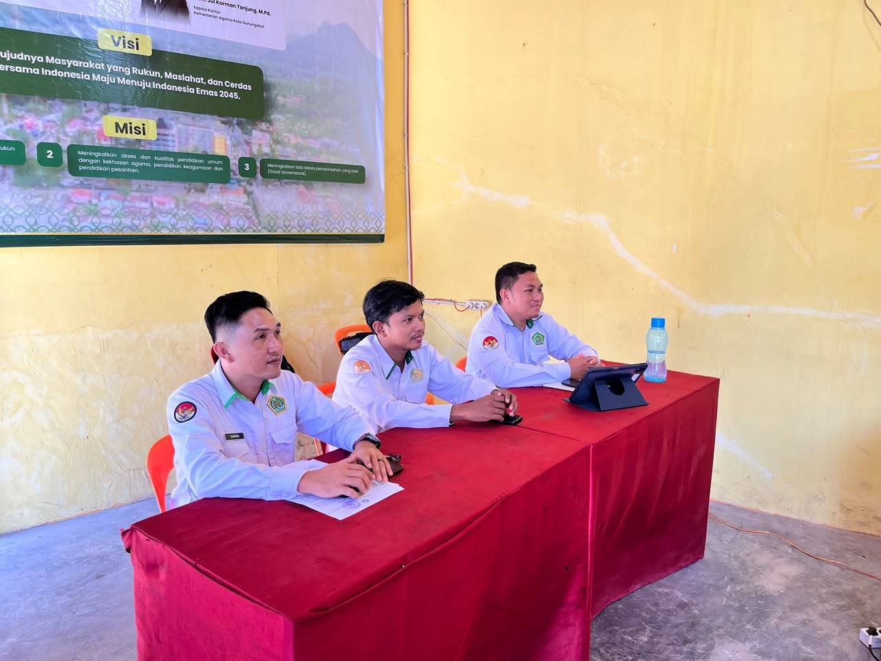 Penghulu KUA Gunungsitoli Utara Ikuti Pembinaan JF Penghulu Formasi Tahun 2025 Secara Daring