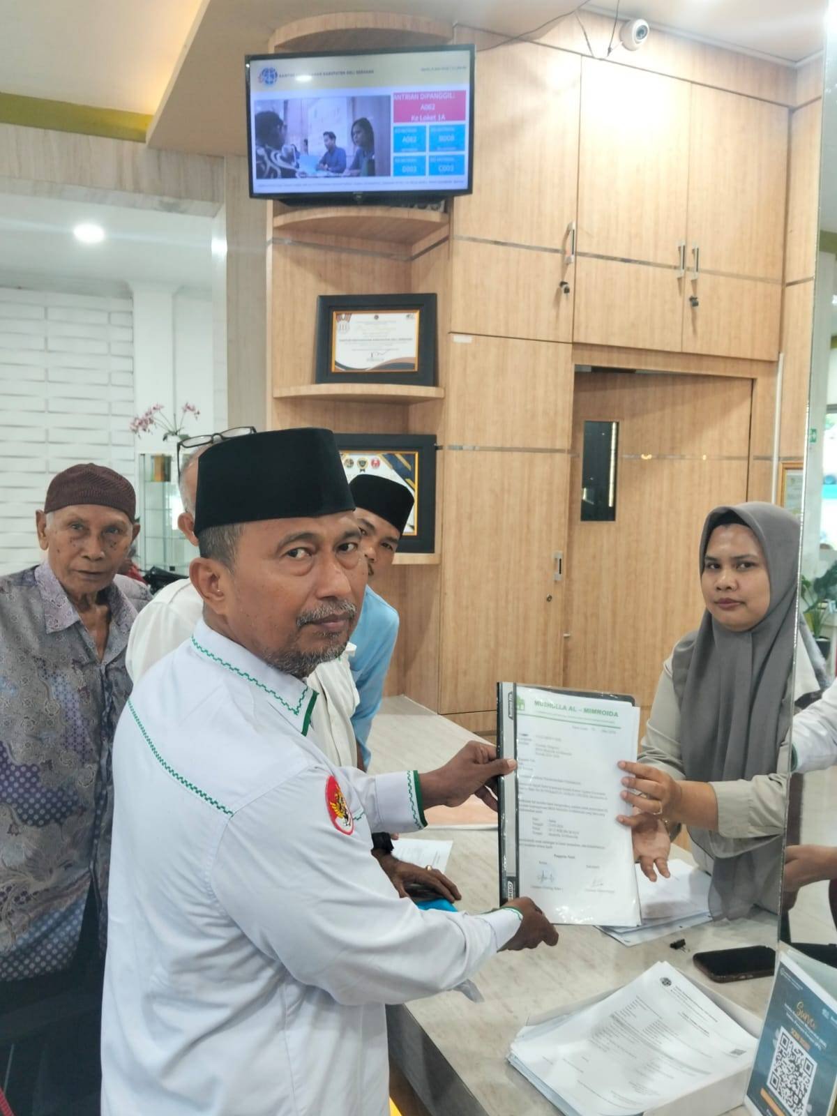 Percepat Legalitas Aset Umat, KUA Pancur Batu Daftarkan Tanah Wakaf Sejumlah Masjid ke BPN