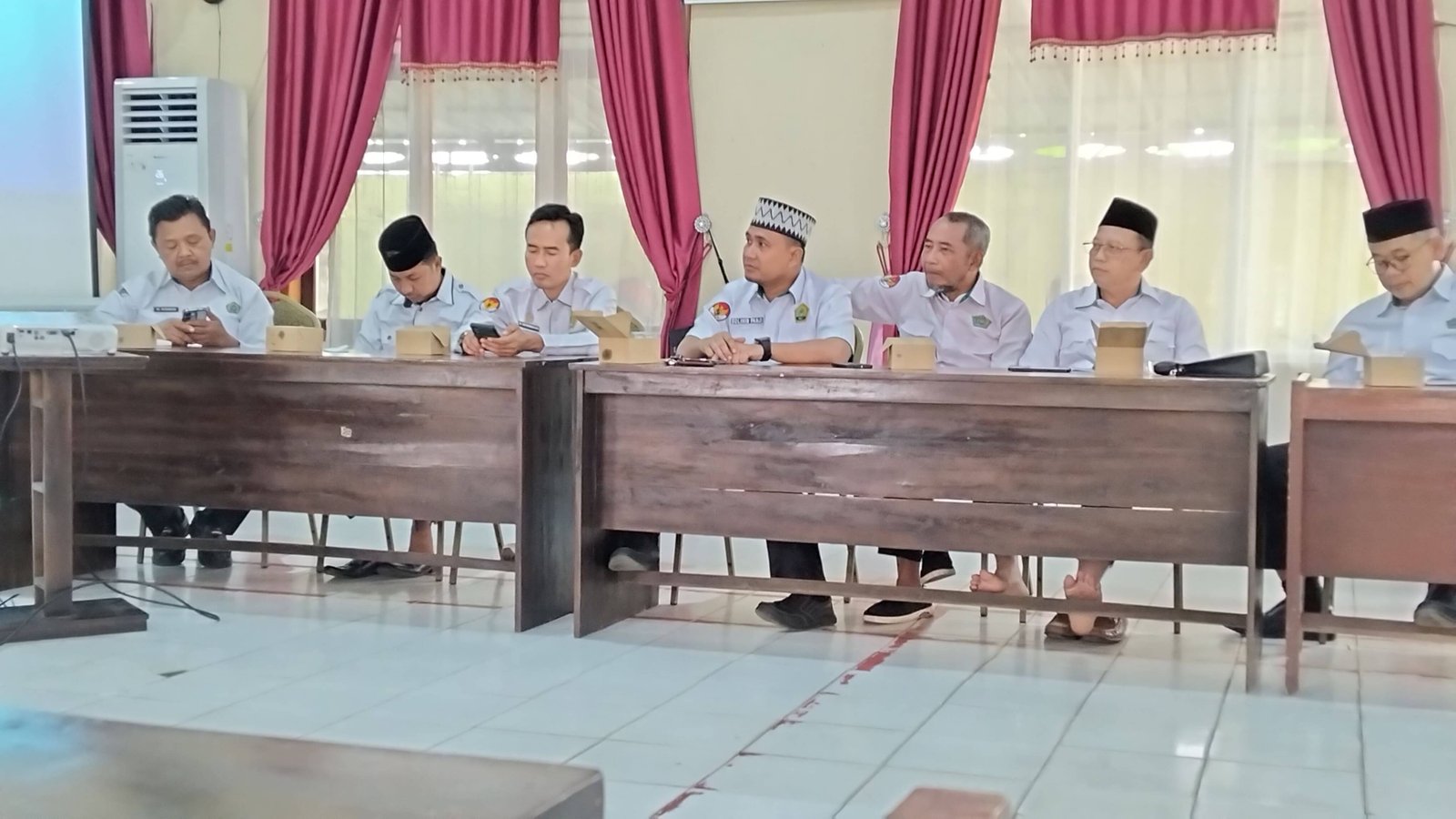 Kepala KUA Sukadana Hadiri Rakor Program Kerja Bimas Islam Lampung Timur