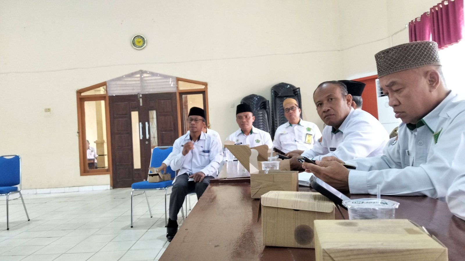 Kepala KUA Melinting Perkuat Sinergi pada Rakor Bimas Islam Lampung Timur