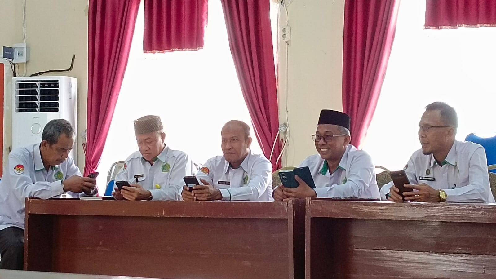 Kepala KUA Braja Selebah Hadiri Rakor Bimas Islam