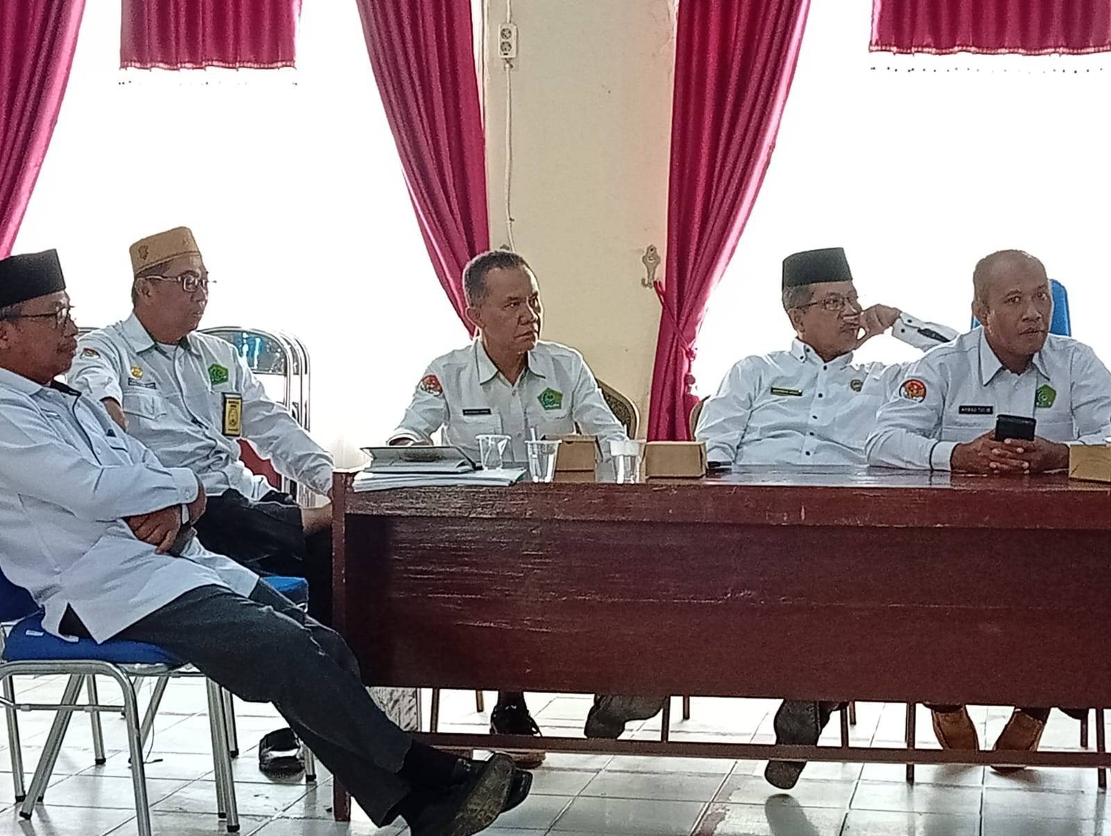 Kepala KUA Purbolinggo Ikuti Rakor Bimas Islam dan Penguatan Layanan