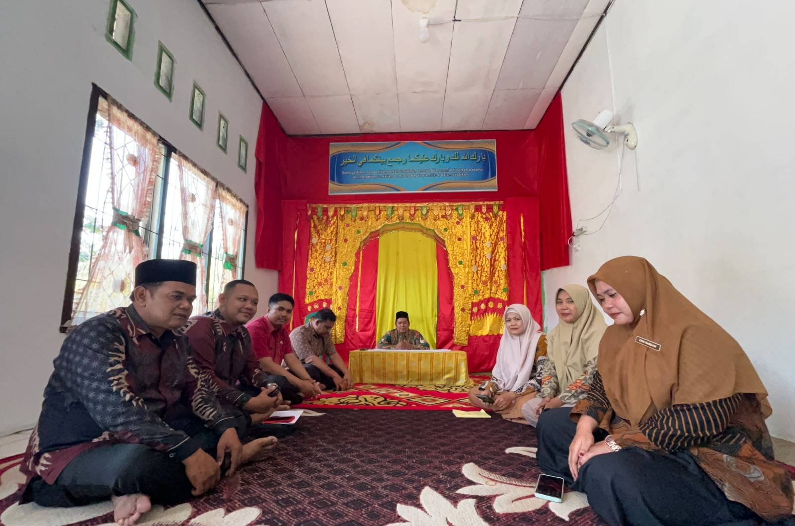 KUA Tandun Gelar rapat Persiapan Gerakan Nasional 1448 K Rashdul Kiblat Indonesia Berkiblat 2026