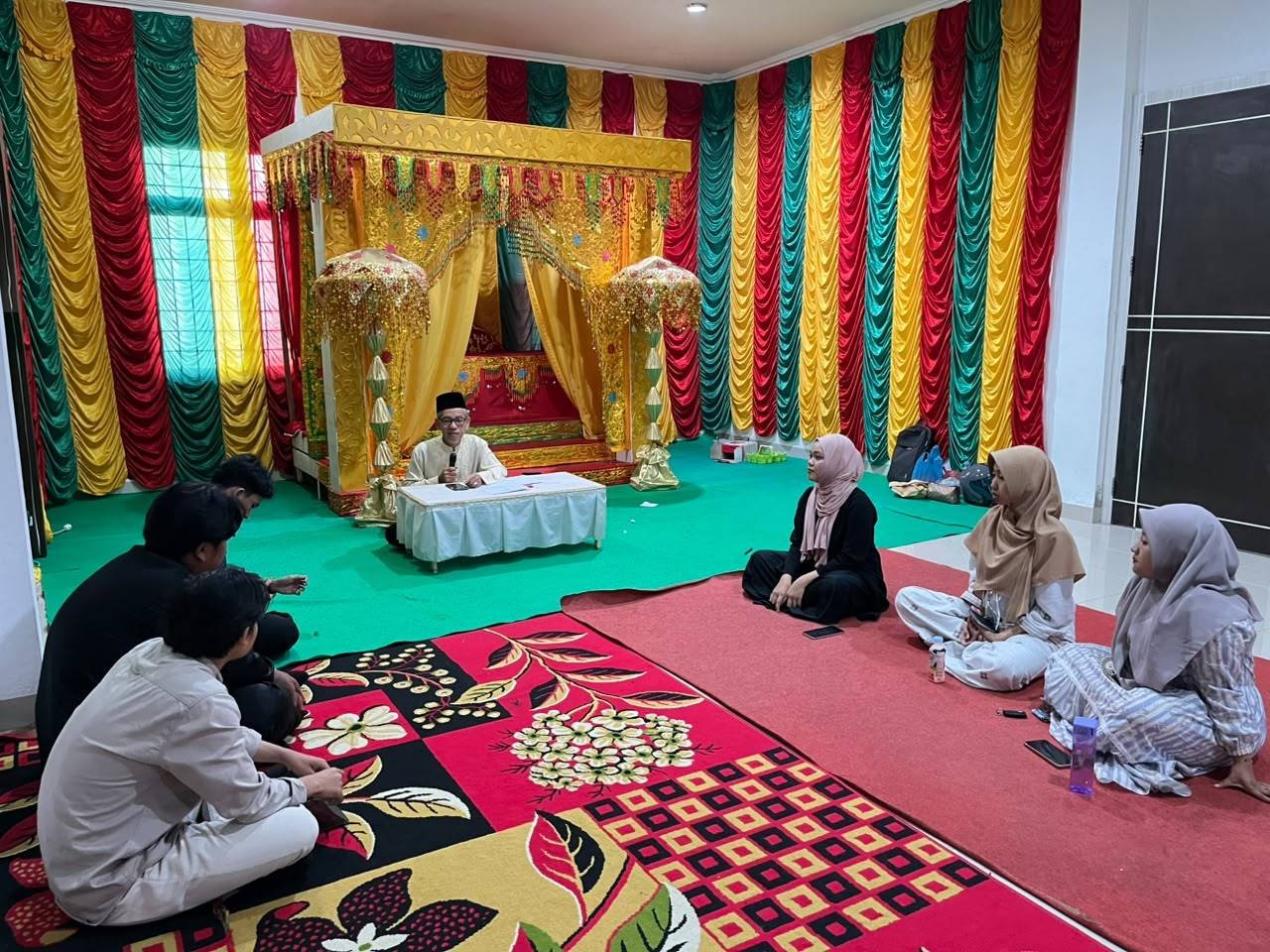 Ka, KUA Pekanbaru Kota  Sosialisasikan Rasdhul Qiblat Kepada Mahasiswa PKL 