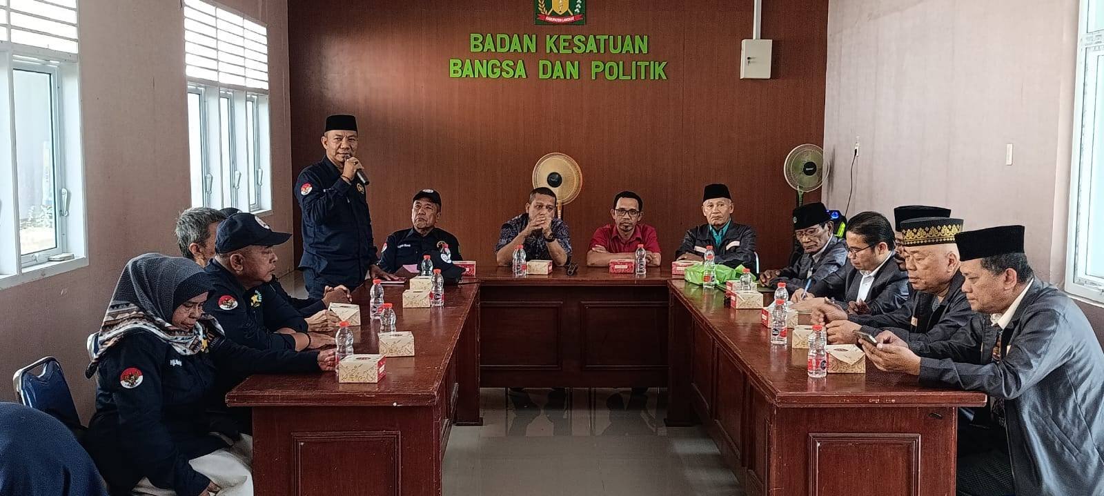 Kepala KUA Salapian Sampaikan Implementasi Sistem Peringatan Dini Konflik Sosial Berdimensi Keagamaan