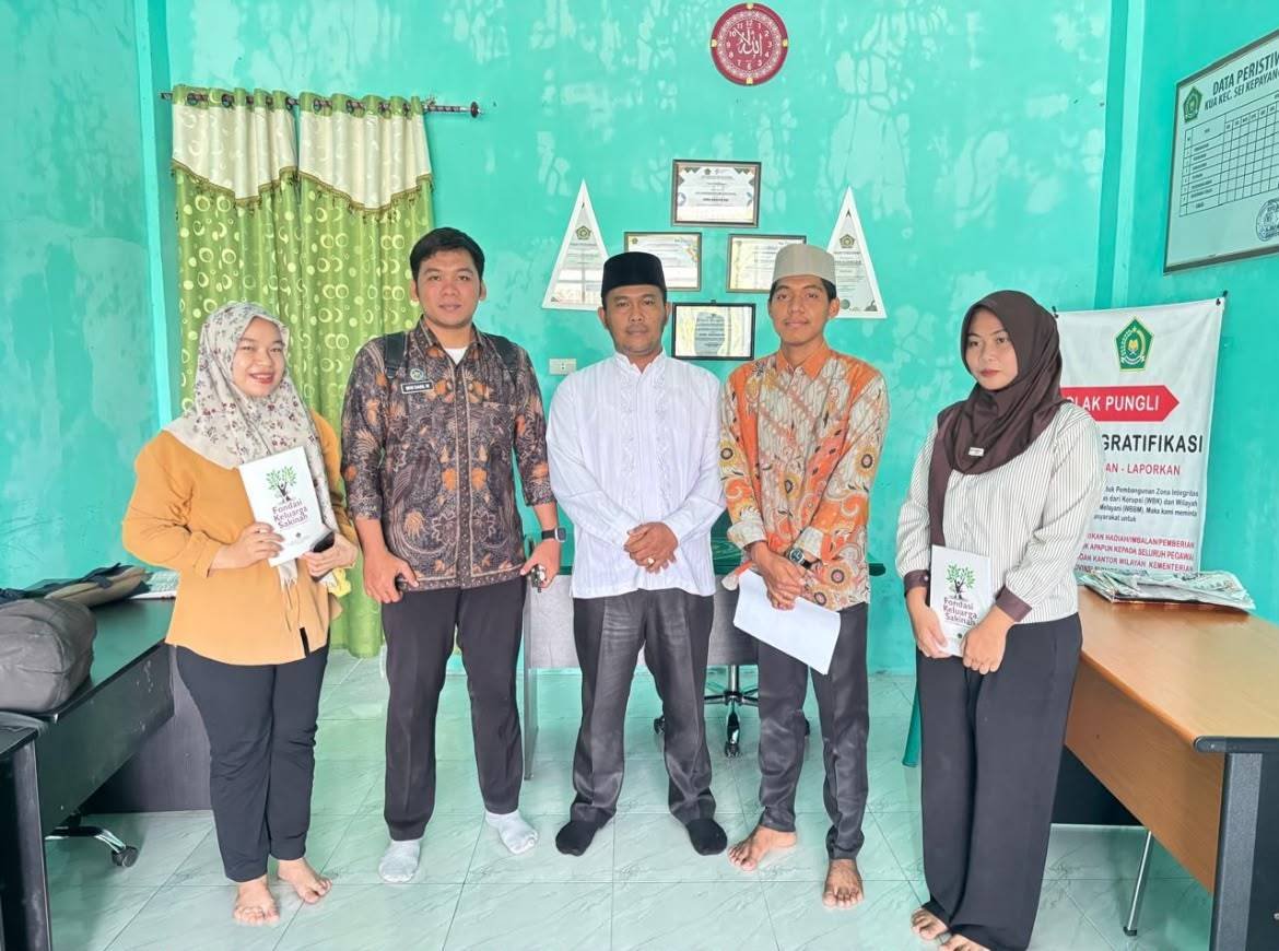 Melalui Bimwin, KUA Sei Kepayang Bekali Calon Pengantin dengan Penasihatan Pernikahan