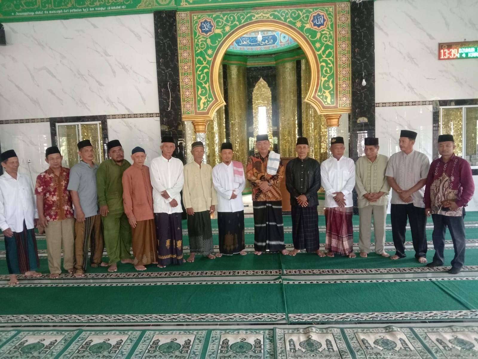 Perkuat Pembinaan umat dan Layanan Keagamaan Berdampak, KUA Hamparan Perak Bangun Sinergi dengan Takmir Masjid