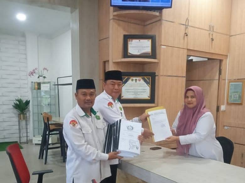 Percepat Proses Sertifikasi Tanah Wakaf, KUA Hamparan Perak Daftarkan Langsung  20 Persil Tanah Wakaf ke BPN