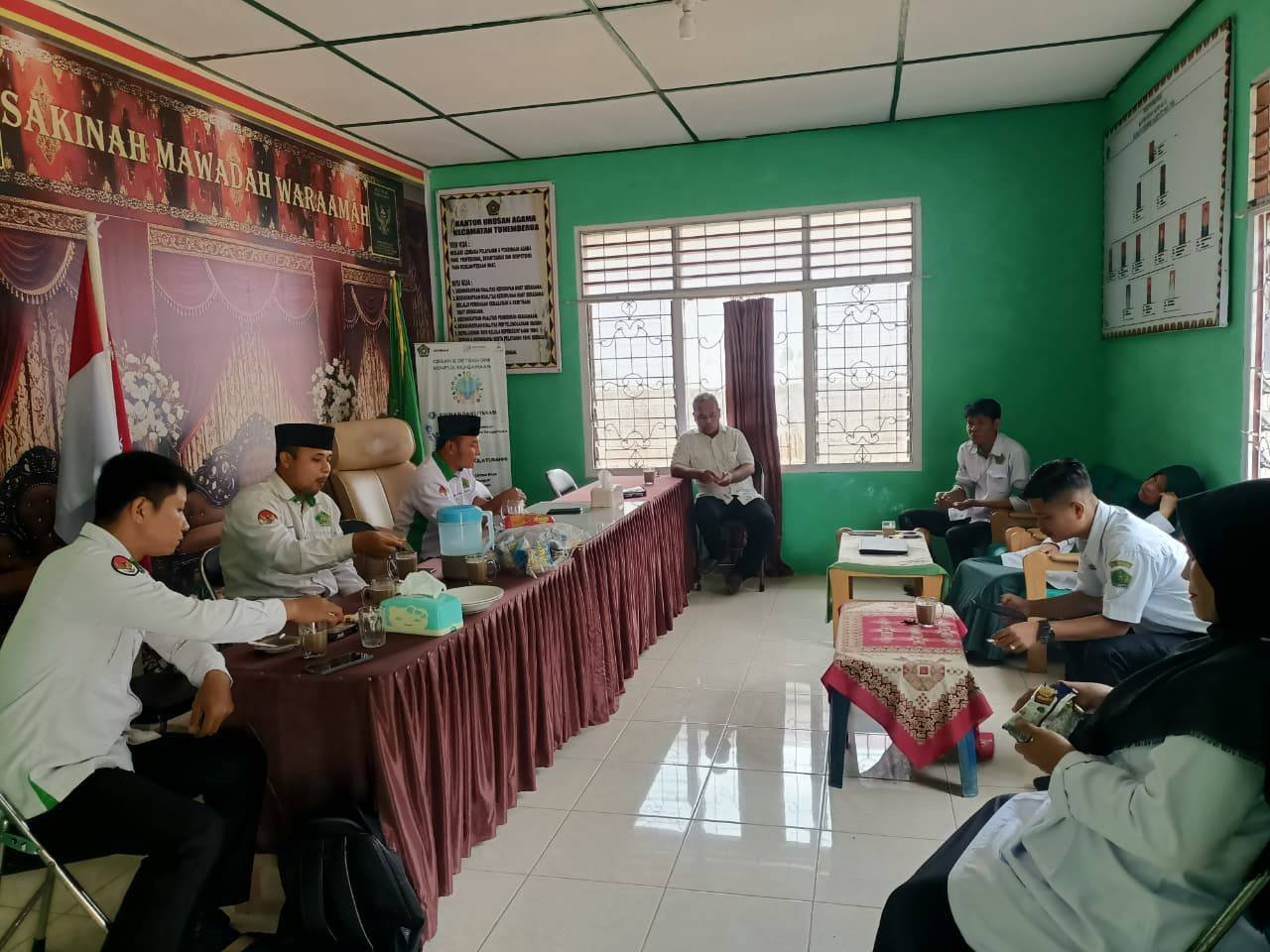 KUA Tuhemberua Lakukan Penyuluhan, Kampanyekan Tolak Judi Online