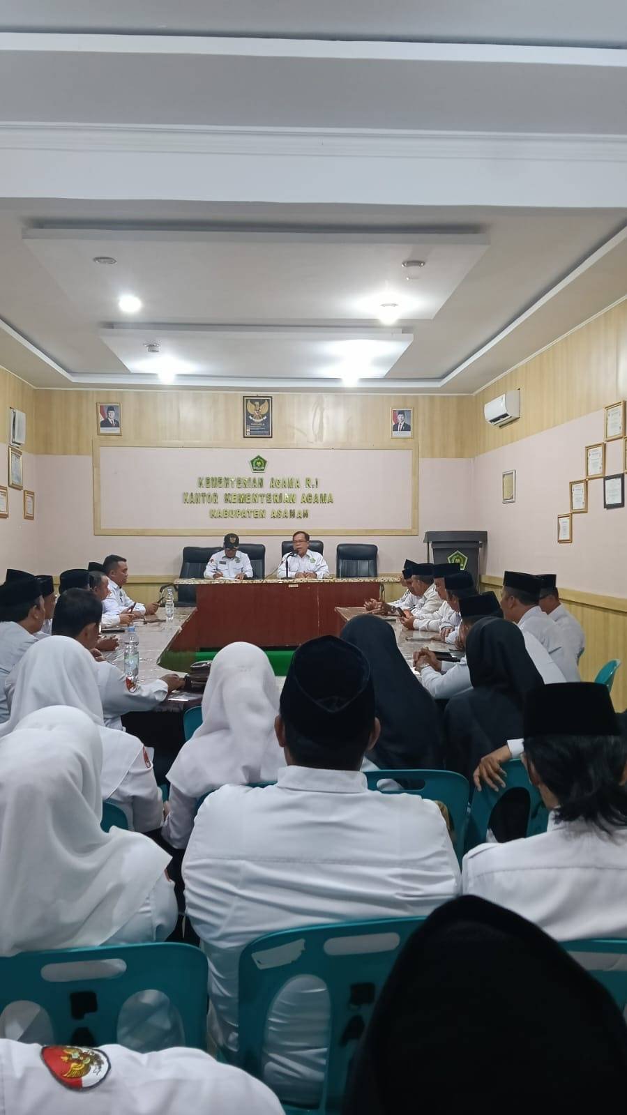 Dukung Akurasi Arah Kiblat, Kepala KUA Sei Kepayang Hadiri Persiapan Gerakan Nasional 1.448K Rashdul Kiblat