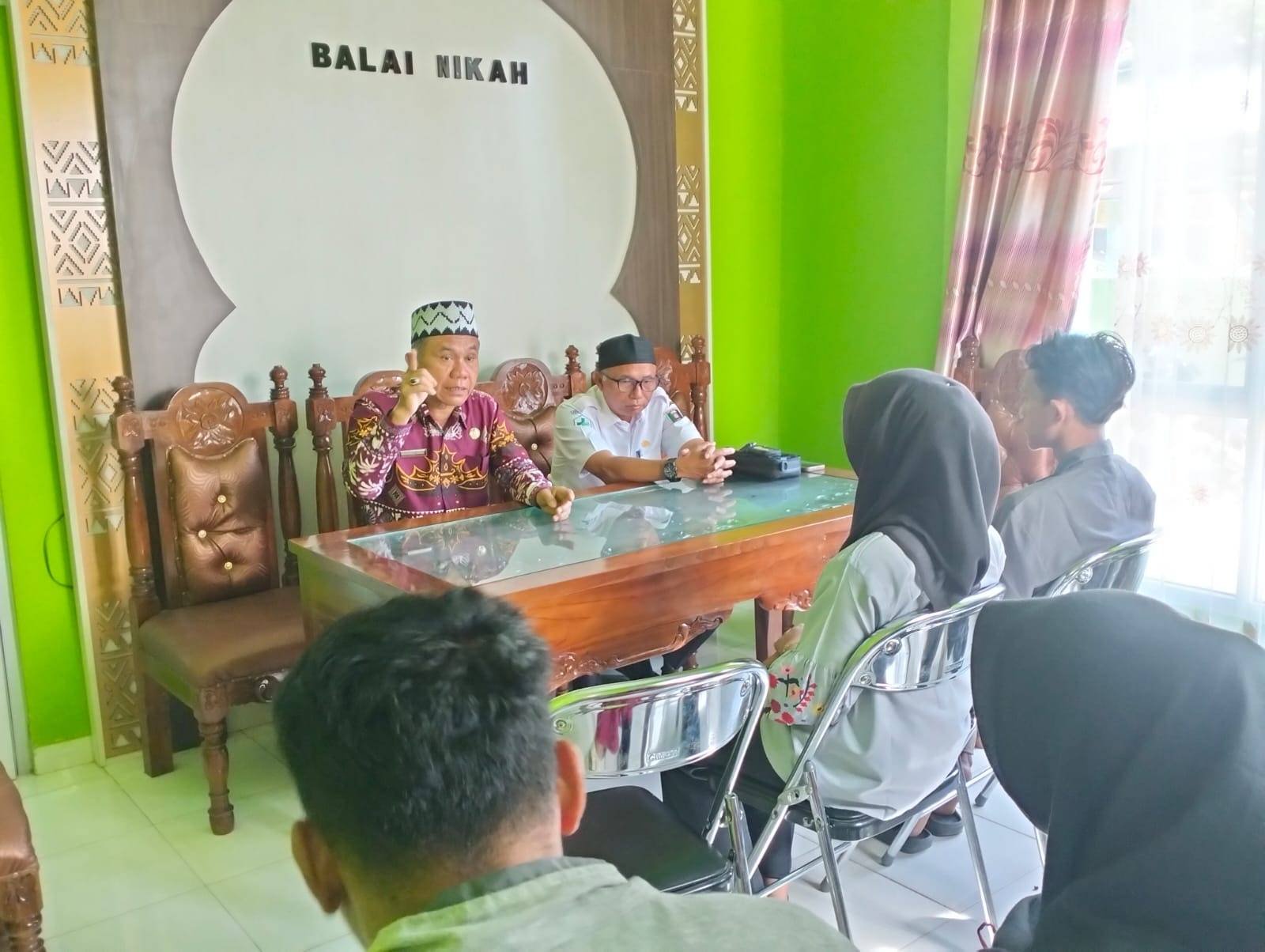 Perkuat Kolaborasi Lintas Sektoral, KUA dan Puskesmas Purbolinggo Bekali Calon Pengantin