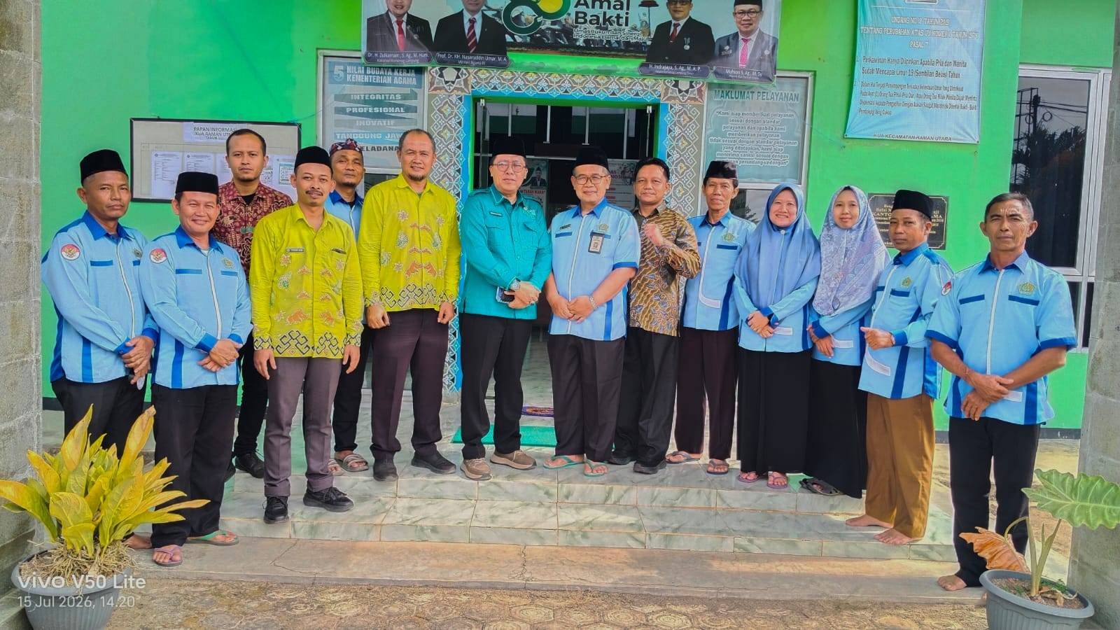 Monitoring dan Evaluasi Bimas Islam Perkuat Tata Kelola KUA Raman Utara