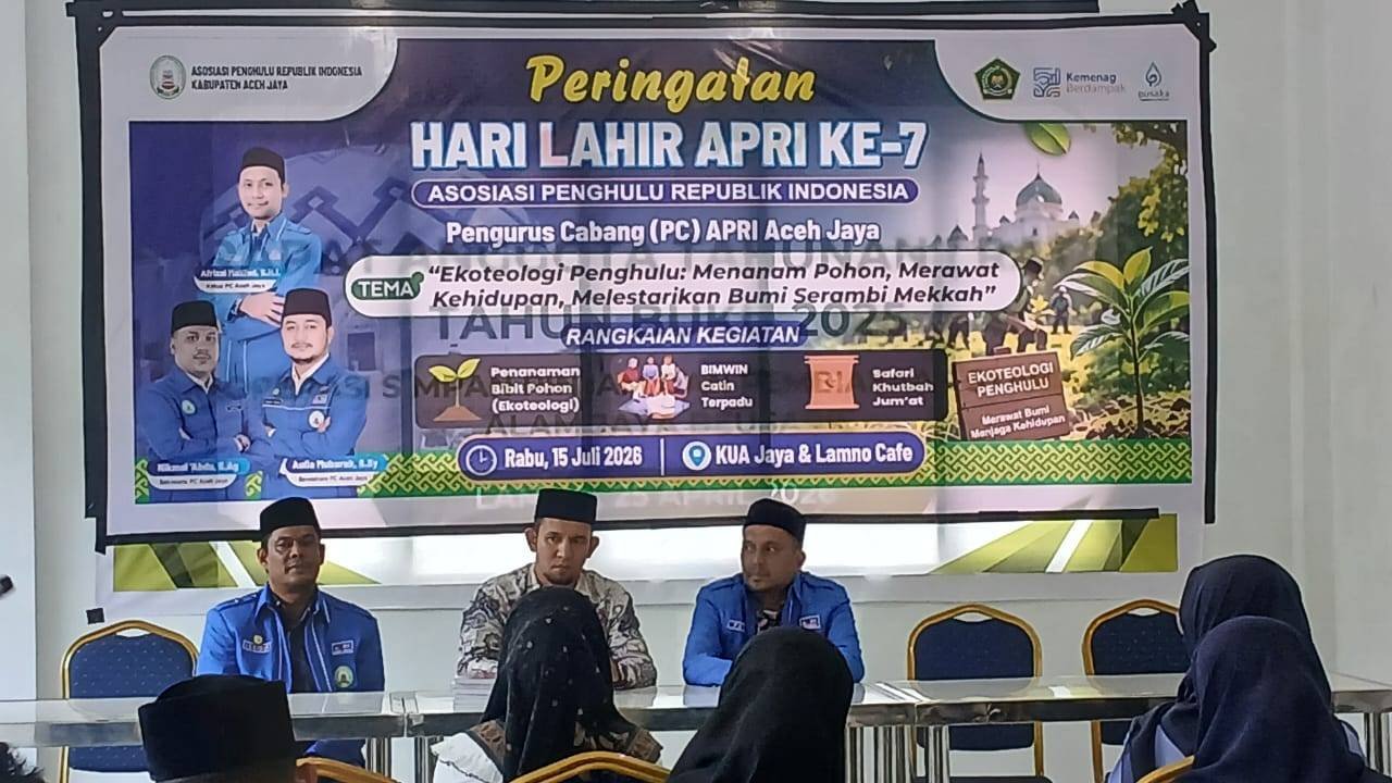 Ketua PW APRI Aceh Beri Motivasi Catin pada Peringatan Harlah Ke-7 APRI di Aceh Jaya
