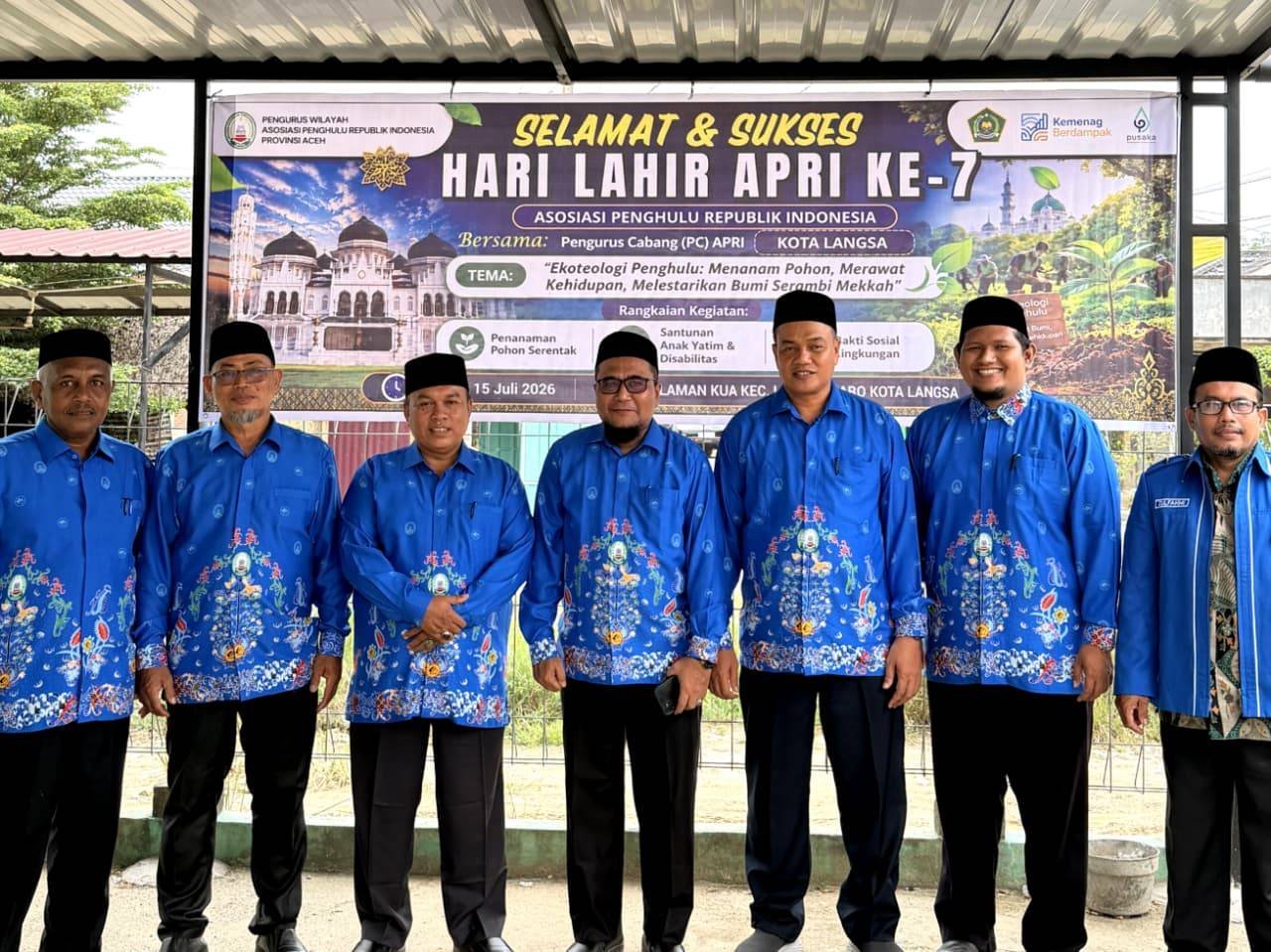 Peringati Hari Lahir APRI Ke-7, APRI Langsa Gelar Aksi Ekoteologi dan Bakti Sosial