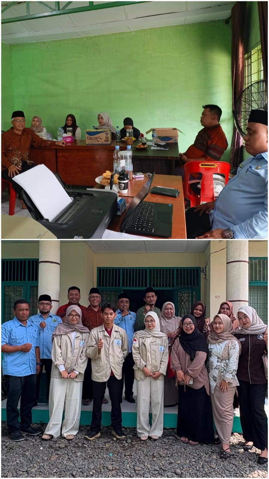 Bimas Islam Kemenag Binjai Supervisi KUA Binjai Barat Tingkatkan Kualitas Layanan