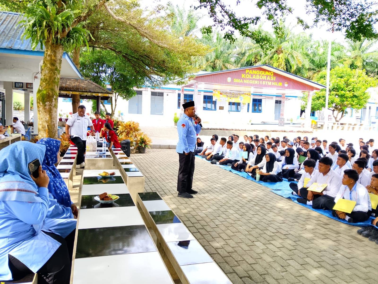 Penghulu KUA STM Hilir Edukasi Siswa SMAN 1 STM Hilir tentang Dampak Pernikahan Dini pada MPLS 2026