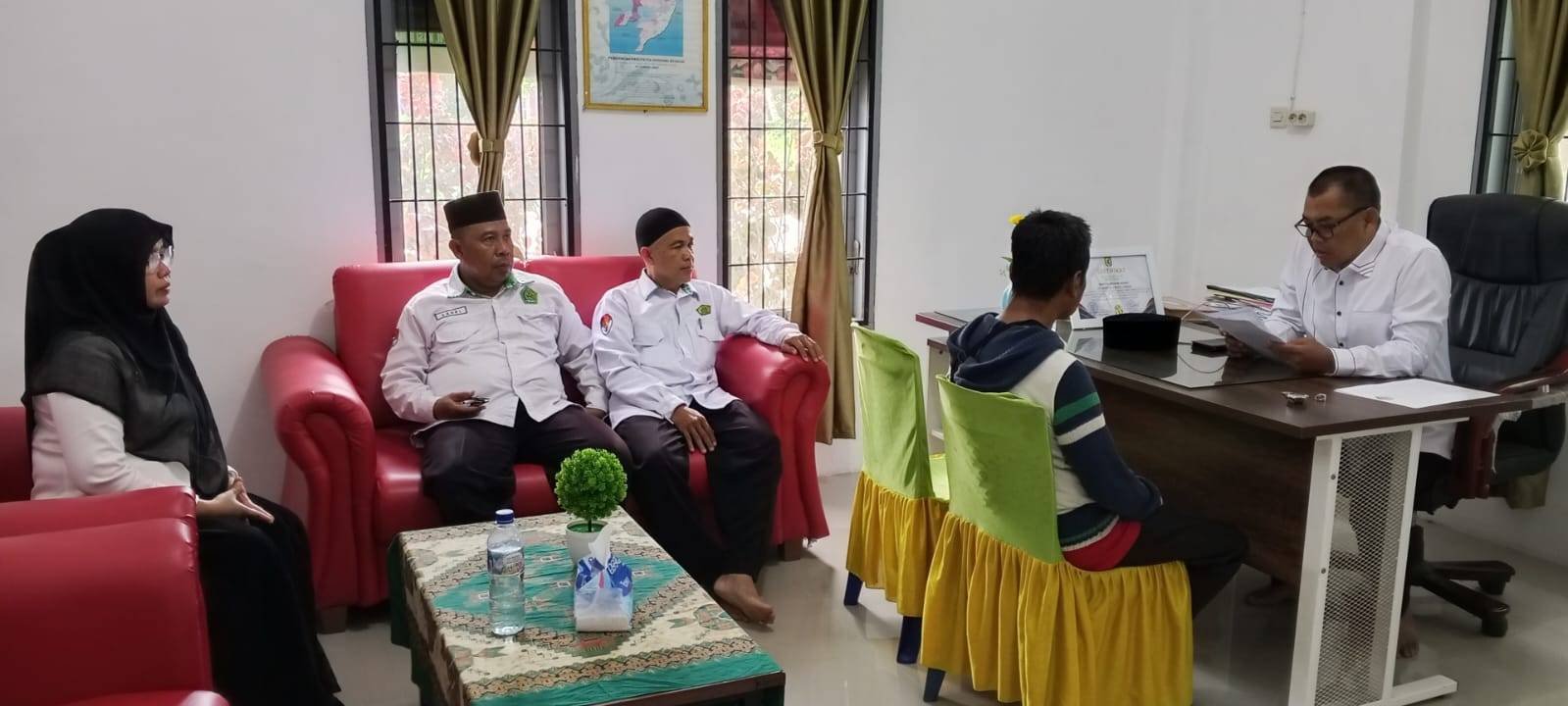 Kepala KUA Pantai Cermin Perkuat Layanan Nikah Melalui Pendampingan Taukil Wali
