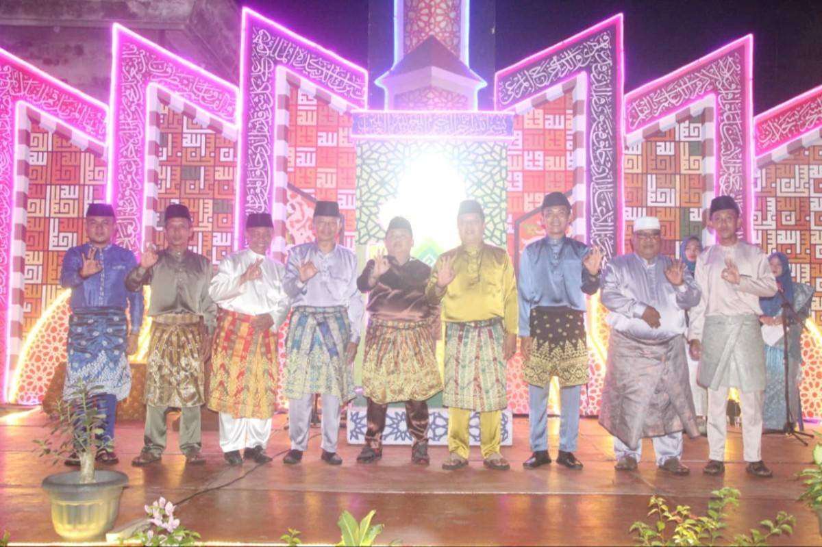 Kepala KUA Bantan Dukung Syiar Al-Qur'an pada Pembukaan MTQ Ke-40 Desa Bantan Tengah