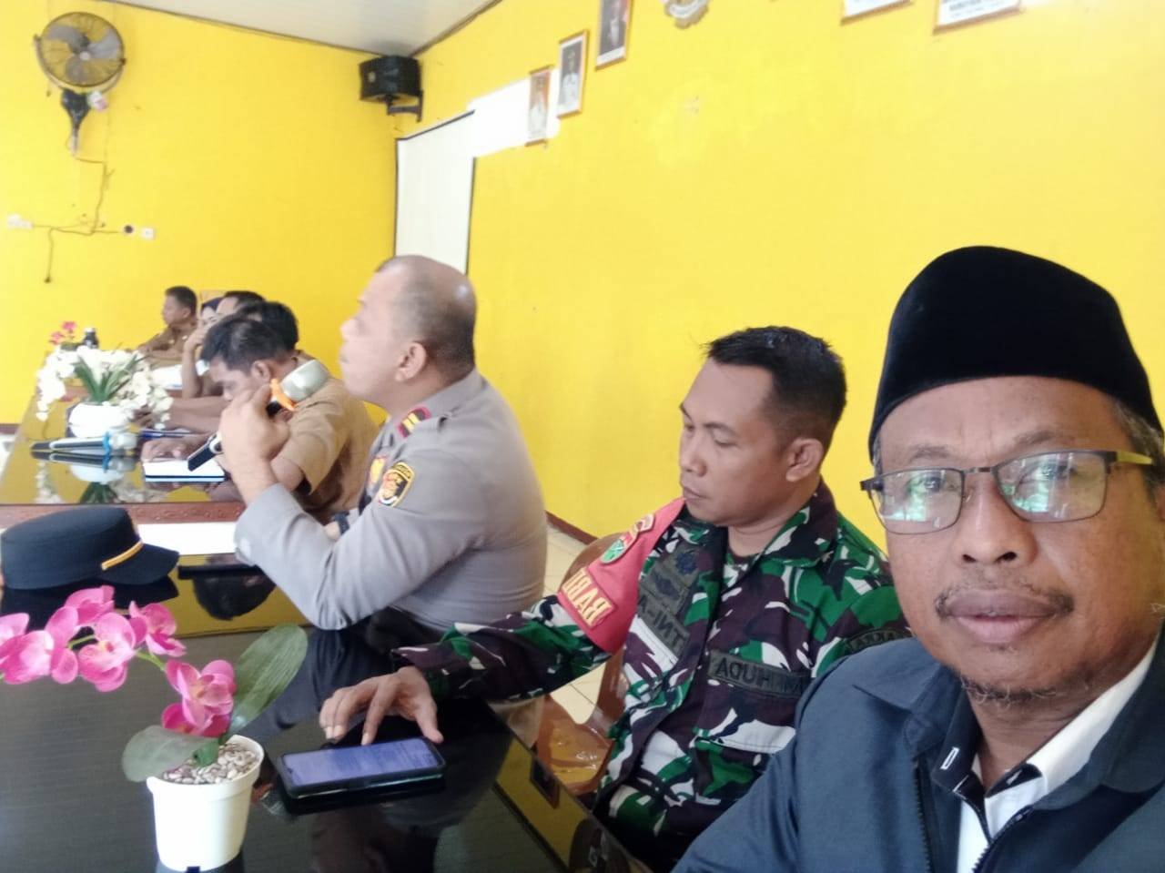Kepala KUA Waway Karya Hadiri Evaluasi Panitia HUT RI Ke-81