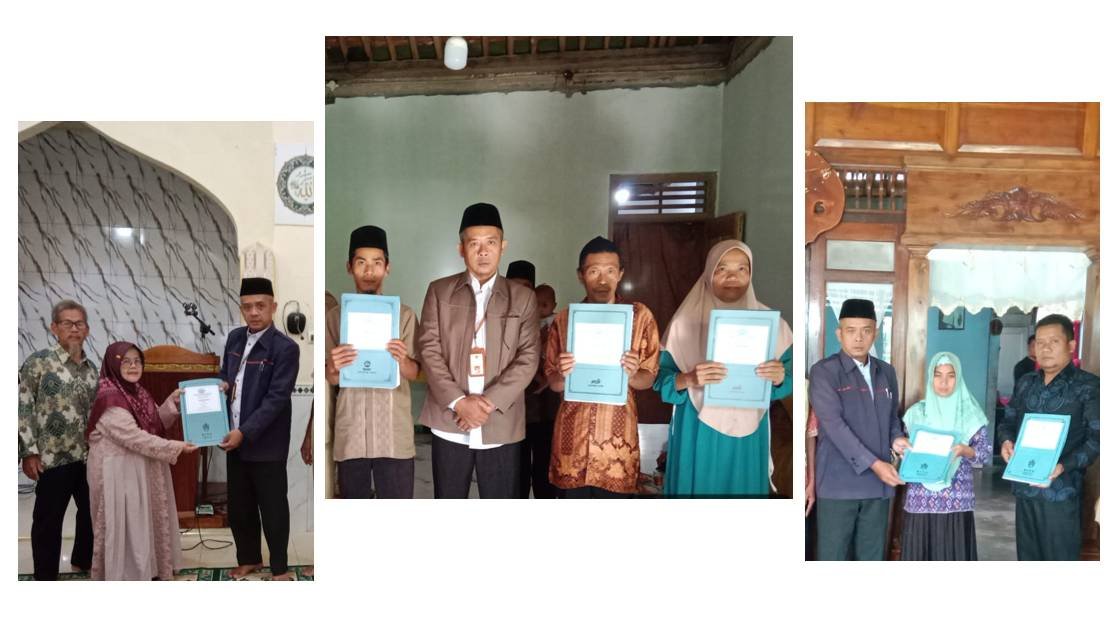 KUA SUSUKAN PERMUDAH PROSEDUR, MASYARAKAT ANTUSIAS GELAR IKRAR WAKAF TANAH