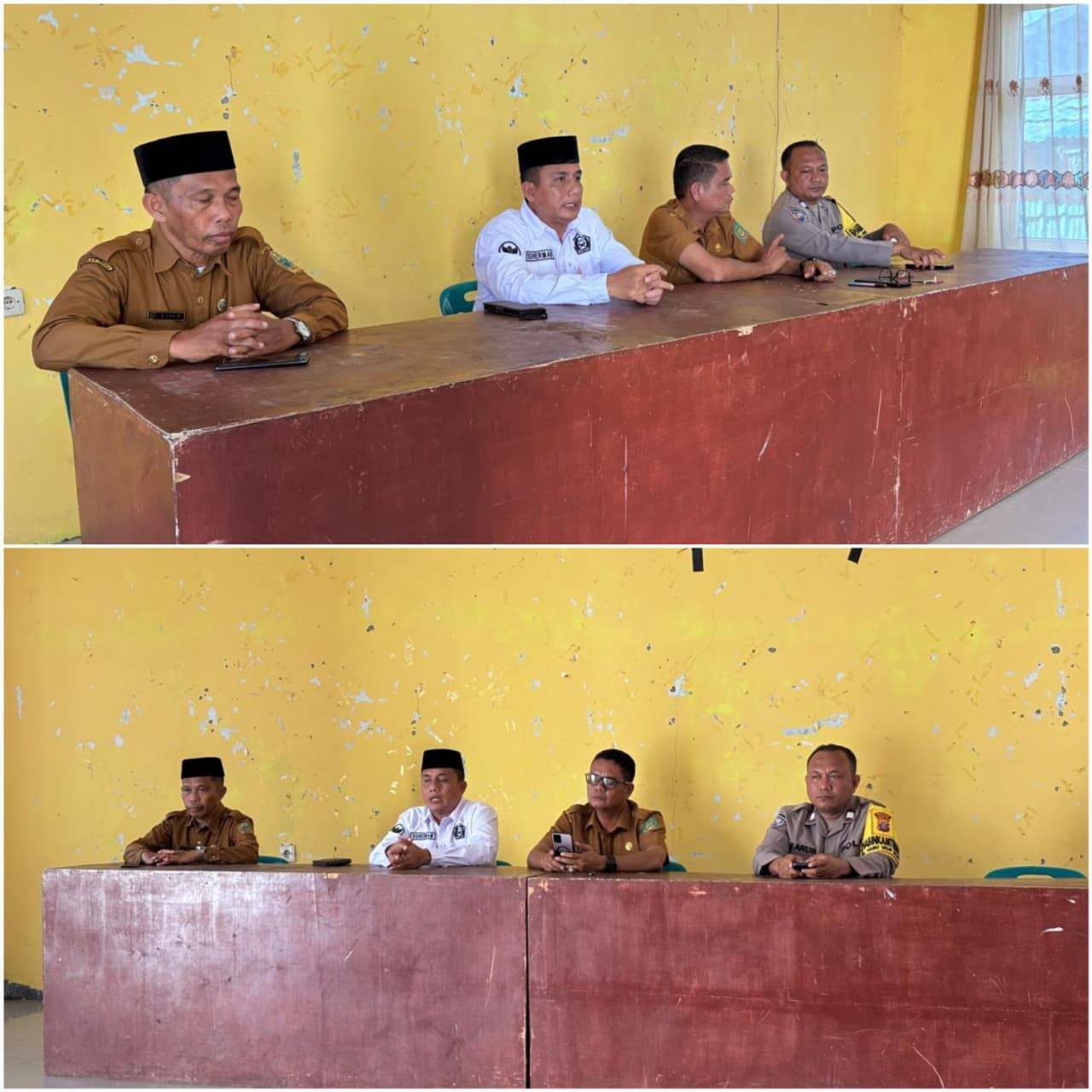 Bersama Camat, Ka KUA Sei Bingai Gelar Rapat Persiapan MTQ Tingkat Kecamatan