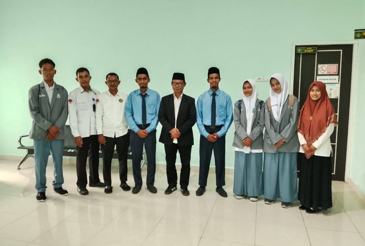 Sinergi Pelayanan, KUA Kecamatan Bukit Batu Terima Tiga Siswa Magang dari SMK IT Al-Hidayah Sejangat