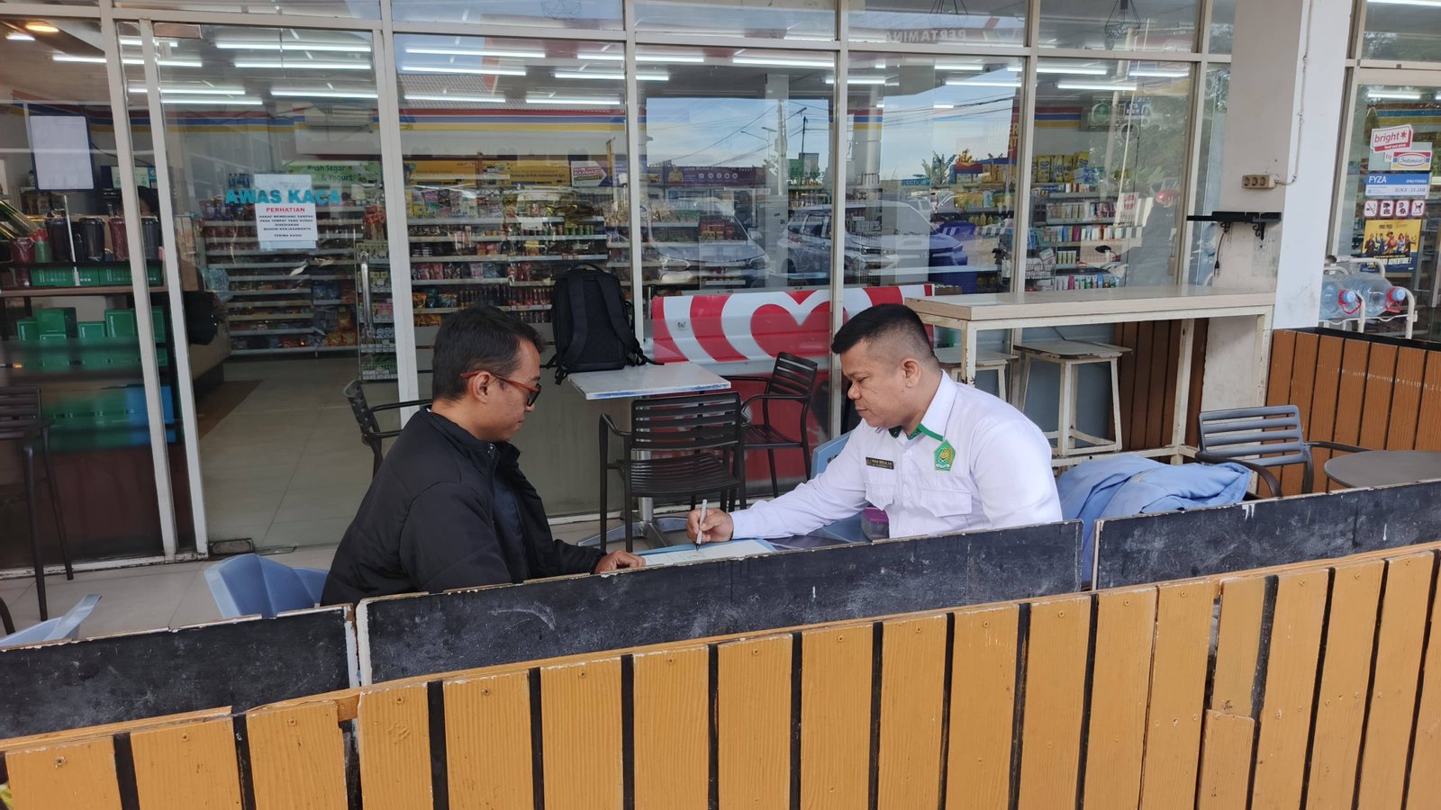 KUA Nassau Tingkatkan jumlah Elektronik Akta Ikrar Wakaf (E-AIW) 8 Bidang di Kecamatan Nassau