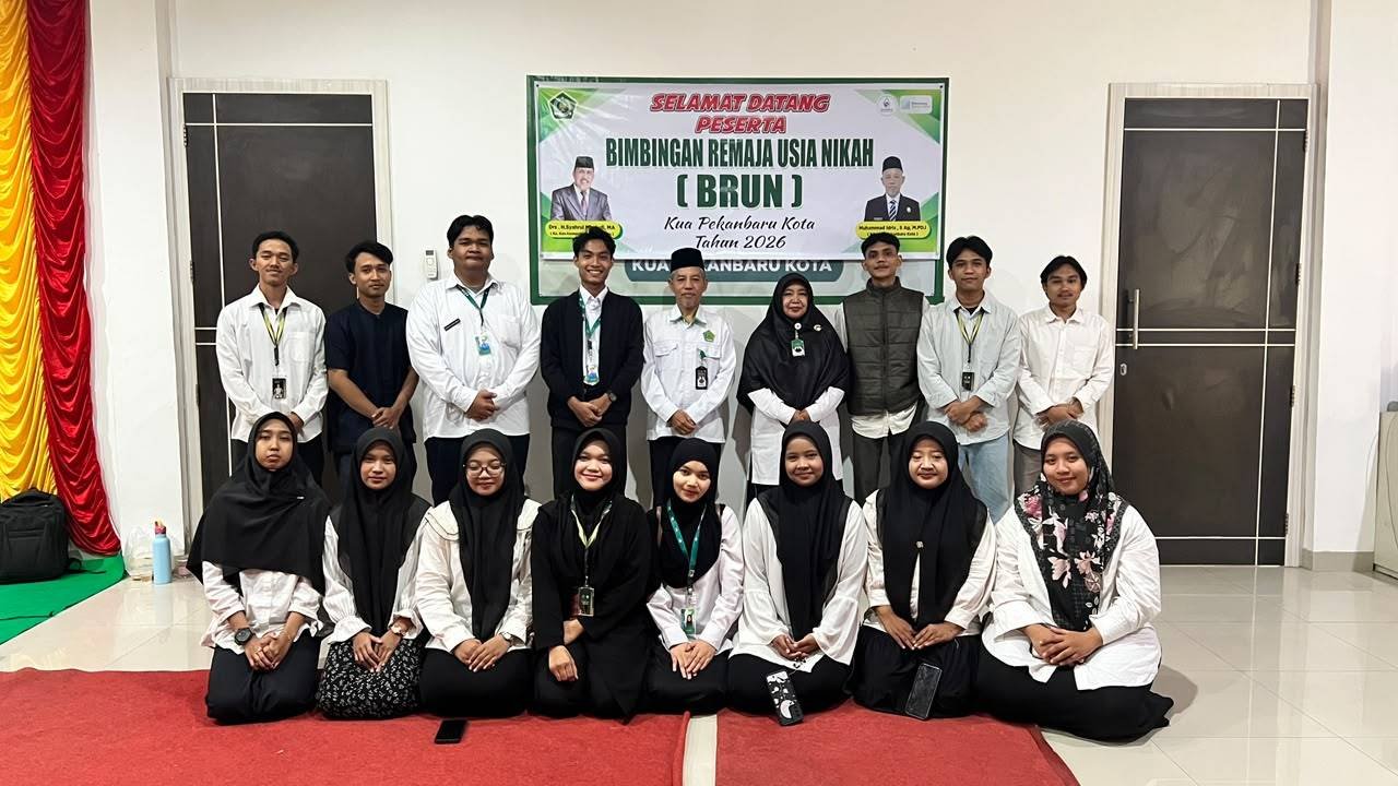 Pelaksanaan BRUN Hari Kedua di KUA Pekanbaru Kota Berjalan Dengan Lancar 