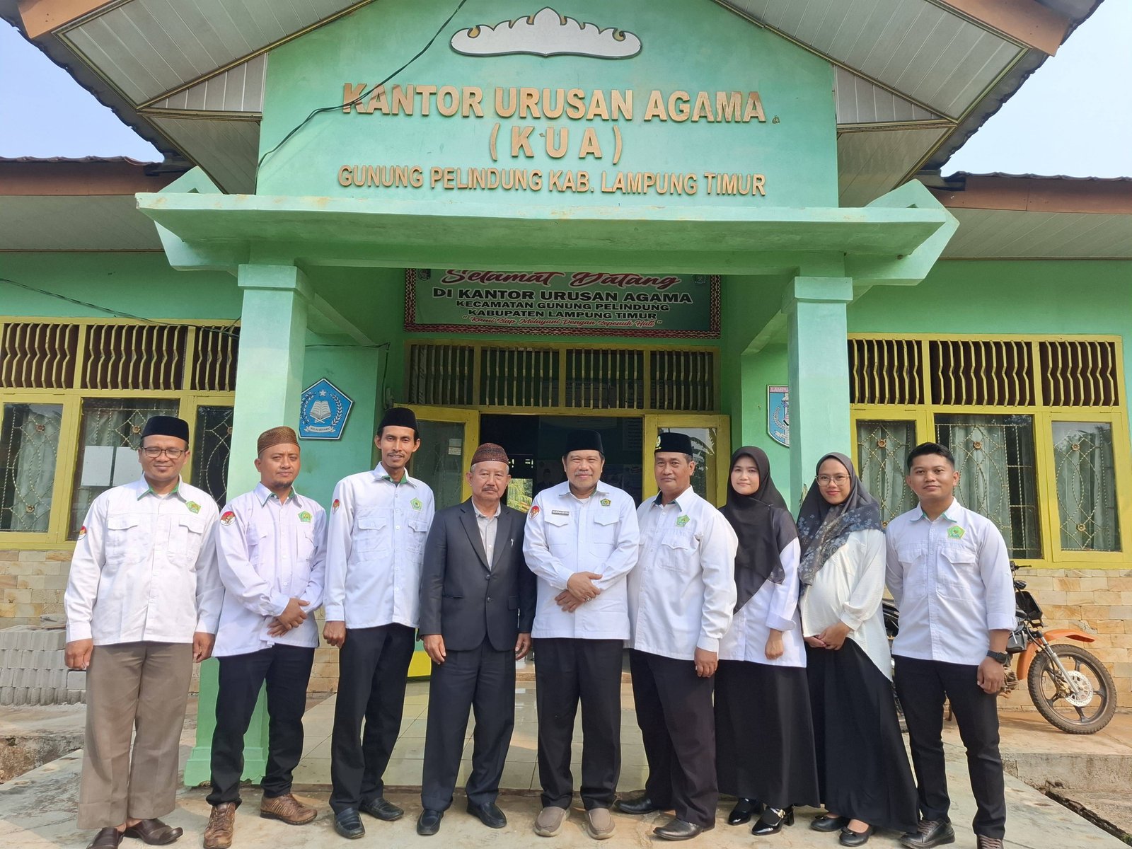 Kepala Kemenag Lampung Timur Bina ASN KUA Gunung Pelindung